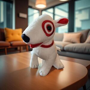 2017 Target Recruiting Bag Dog Sweater Plush Book Bag 7"